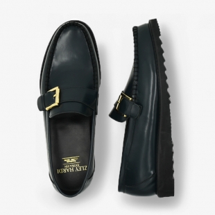 [EXTRA-FIN] STRAP LOAFER GREEN