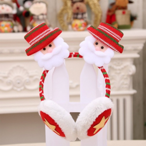 고급크리스마스머리띠(귀마개산타) 성탄절 파티 선물